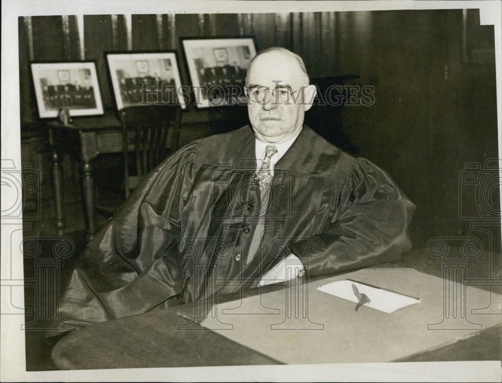 1940 Press Photo Special Frank L Brier of Boston Municipal Court - Historic Images