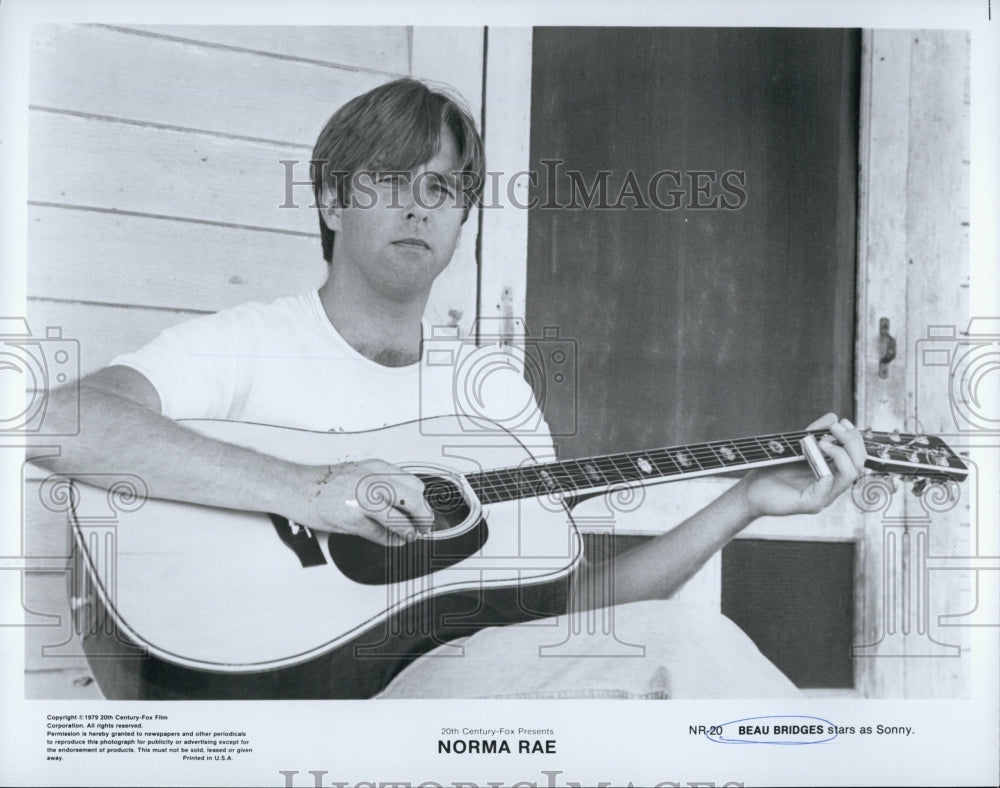 1979 Press Photo Beau Bridges - Historic Images