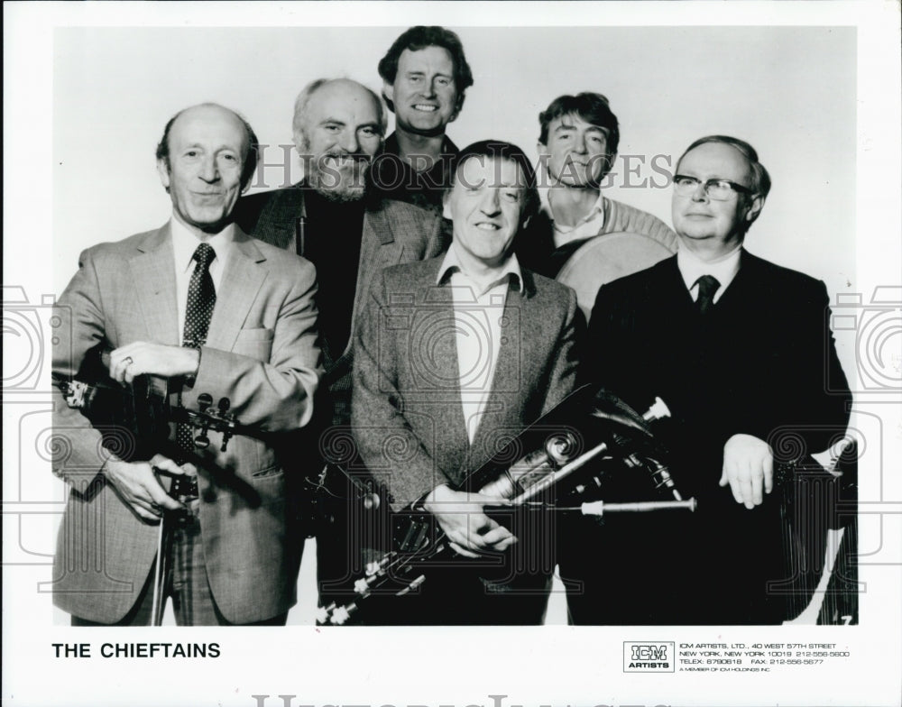 1996 Press Photo The Chieftains - Historic Images