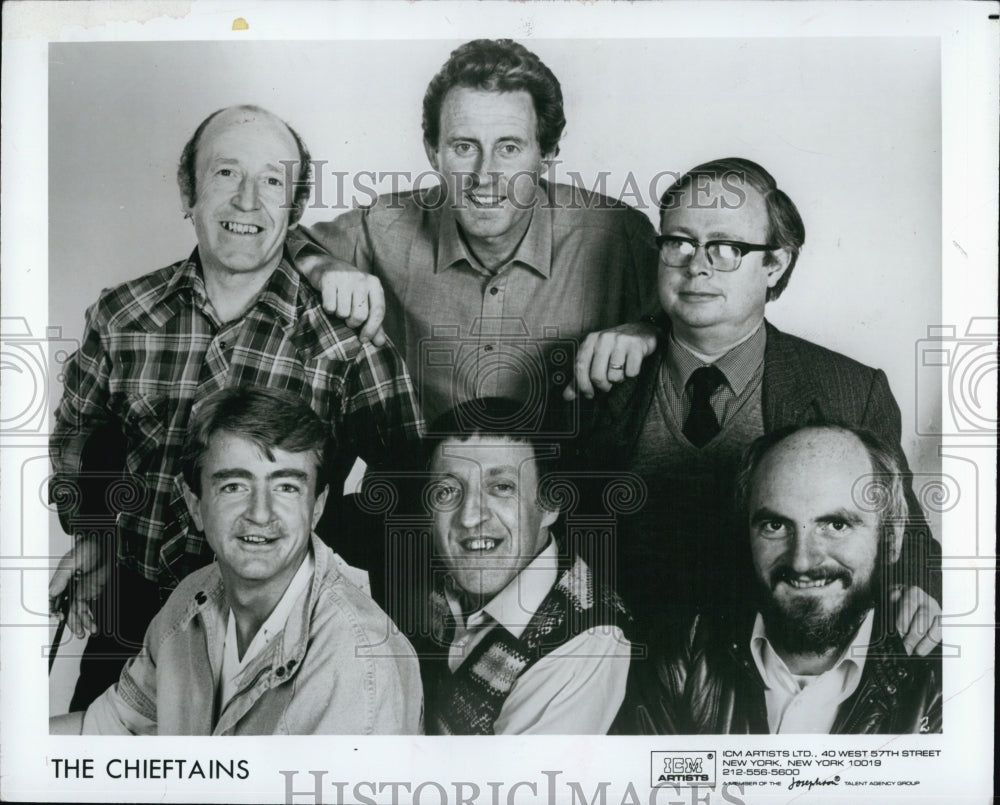 1995 Press Photo The Chieftains - Historic Images