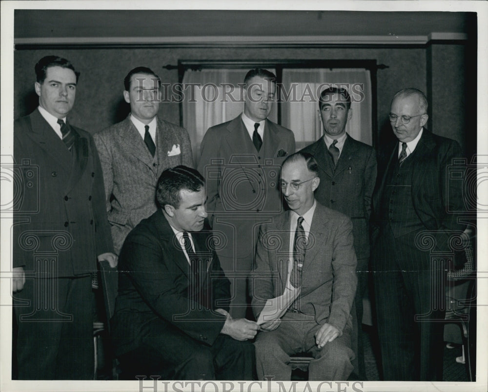 1940 Press Photo National Youth Administration Directors of New England Confere - Historic Images