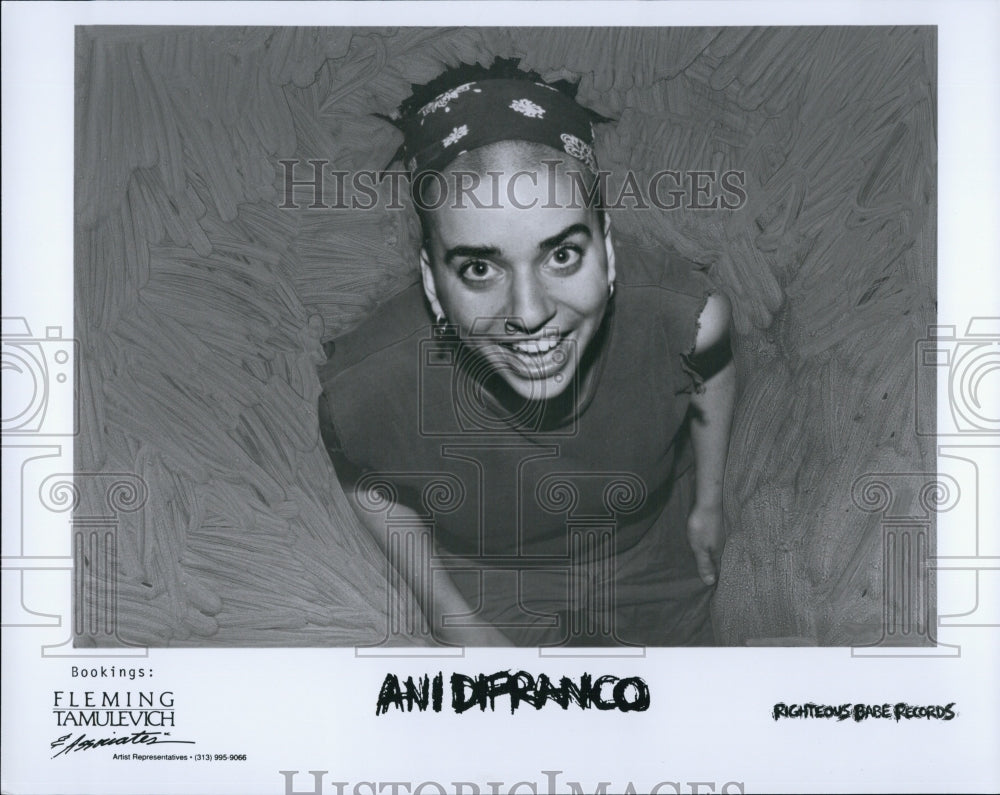 Press Photo Ani Difranco - Historic Images