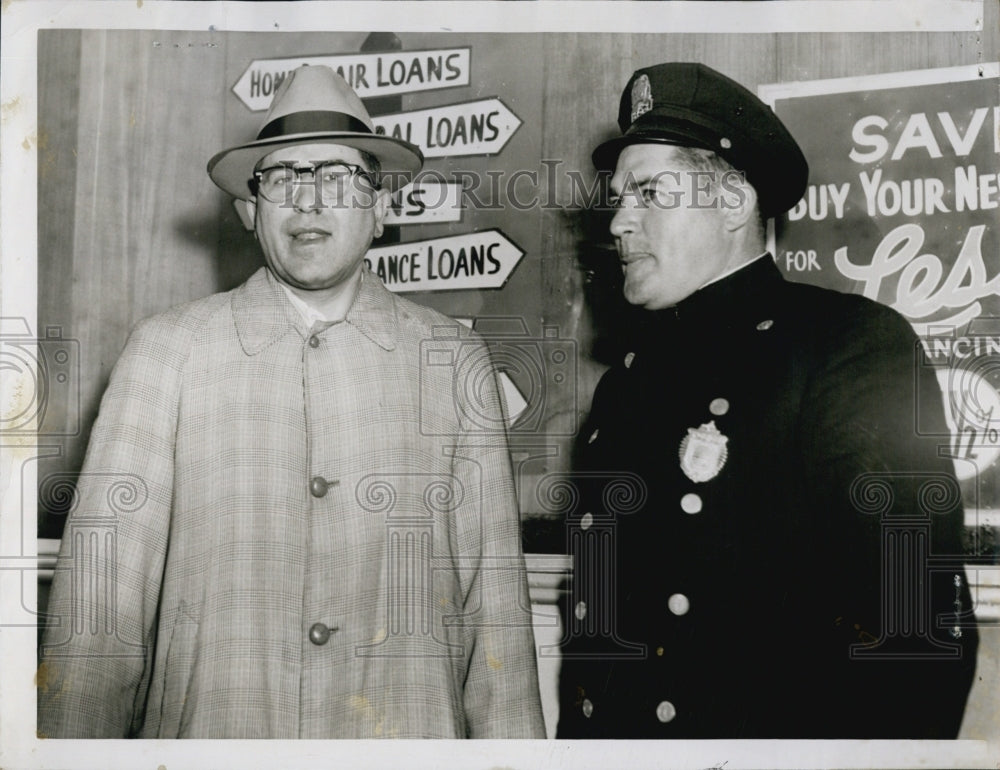 1955 Press Photo Myer Finkel - Historic Images