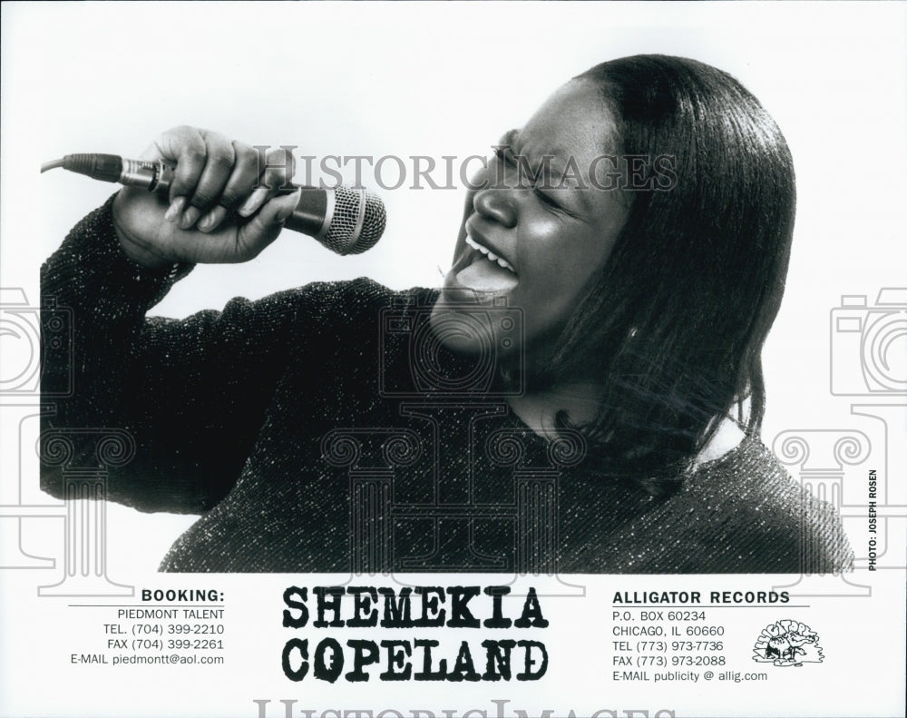 1998 Press Photo Shemekia Copeland - Historic Images