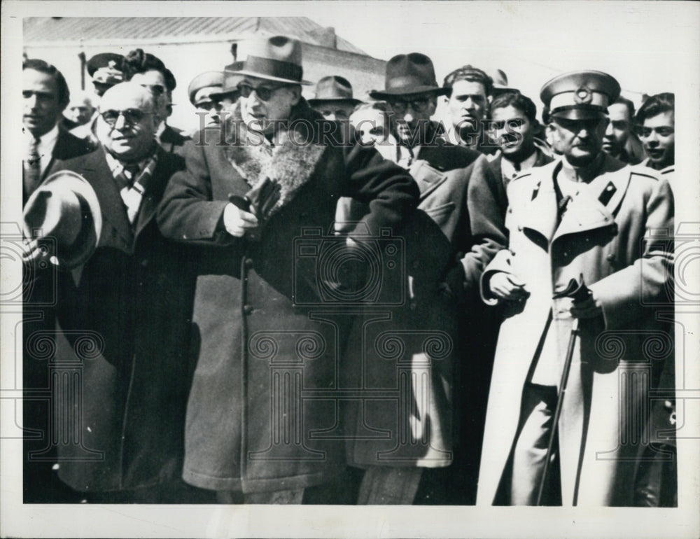 1946 Press Photo Prince Mozaffar Firouz - Historic Images