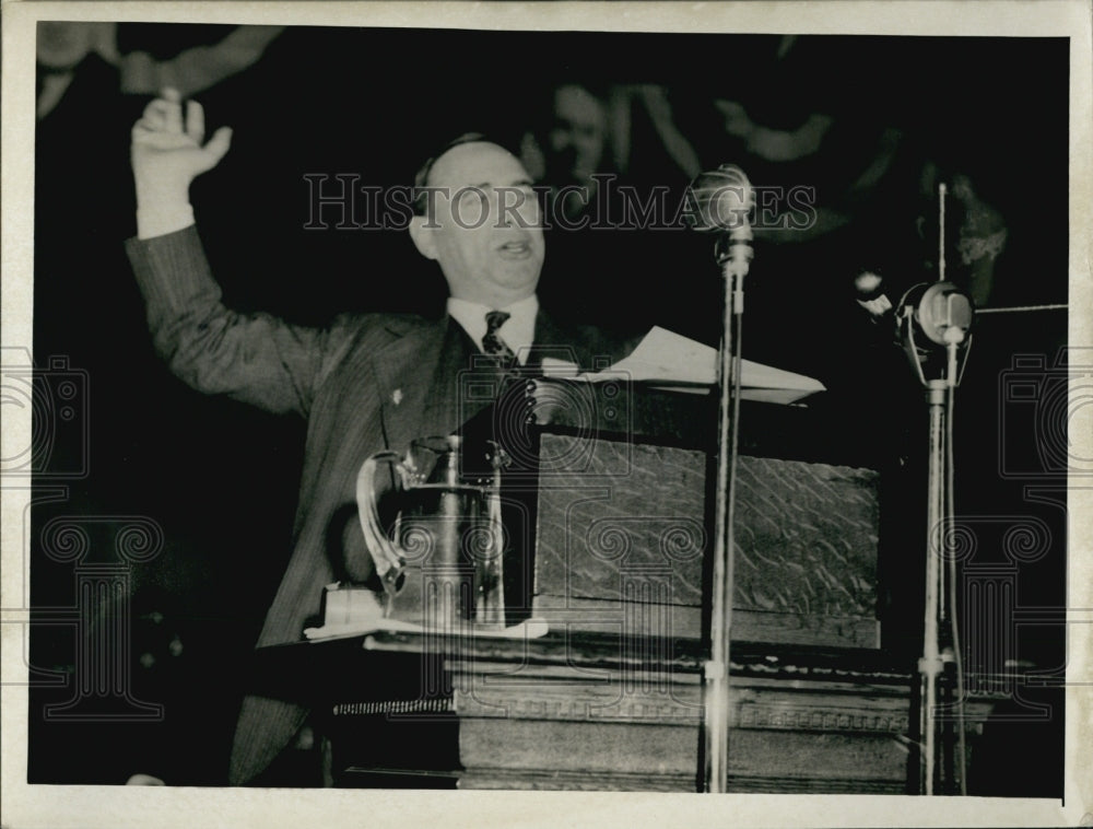 1940 Press Photo Rep. Joseph Martin at the Republican National Convention - Historic Images