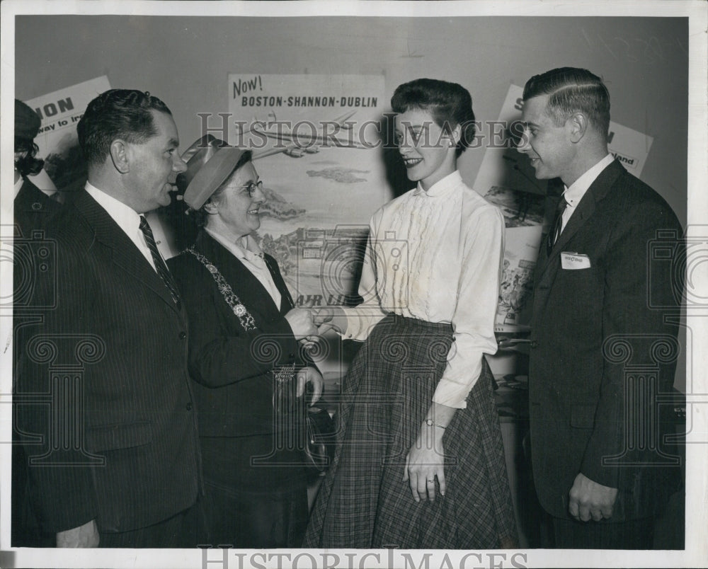 1959 Miss Katherine Byrne Lady Lord Mayor of Dublin Ireland - Historic Images