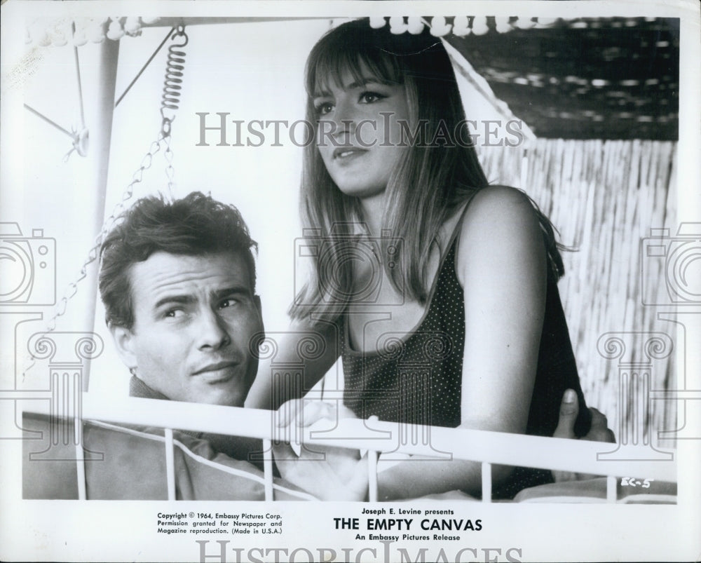 1964 Press Photo The Empty Canvas - Historic Images