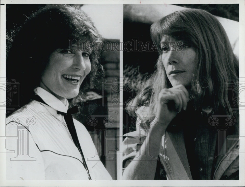 1982 Press Photo Loretta Lynn And Sissy Spacek - Historic Images