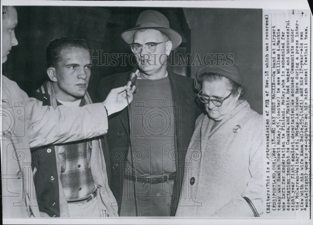 1960 Press Photo Scott McKay And William Mackle - Historic Images