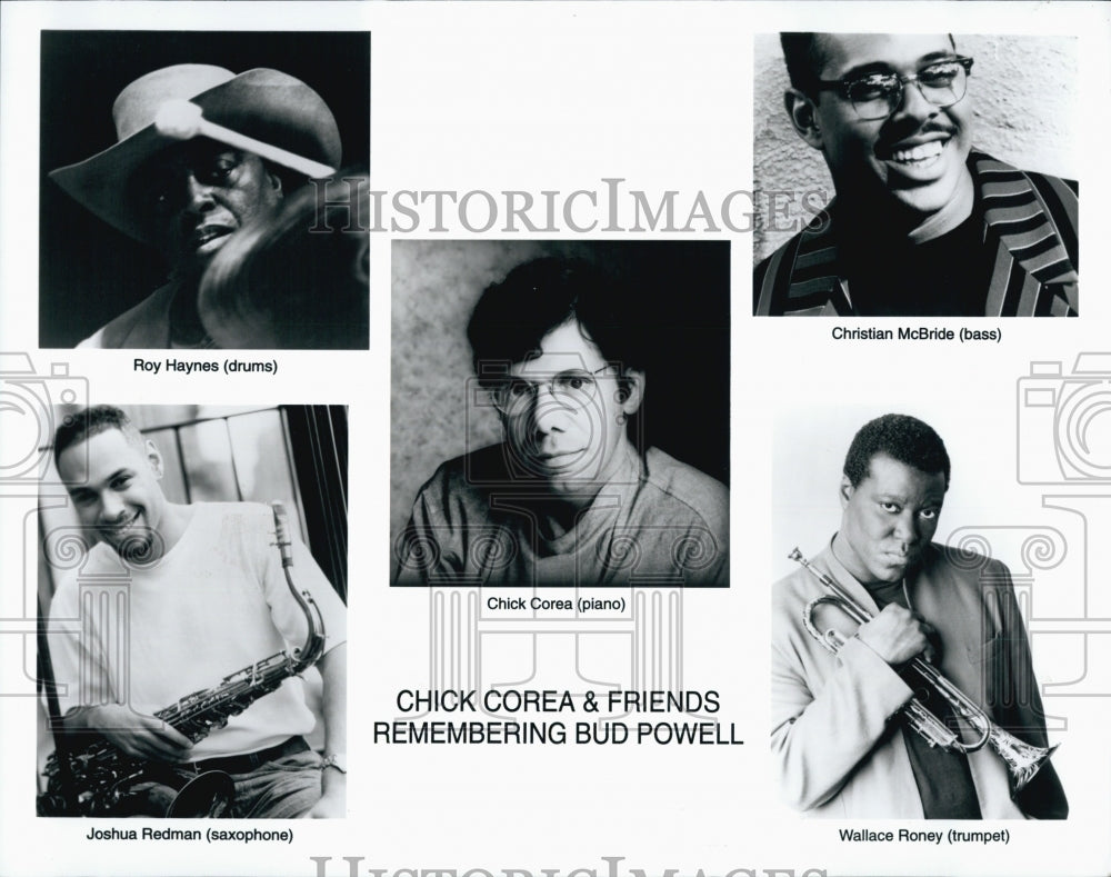 1996 Press Photo Chick Corea and Friends,Remembering Bud Powell - Historic Images