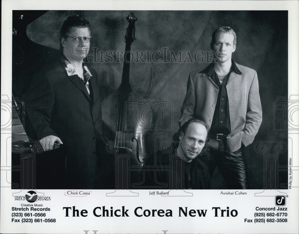 2002 Press Photo The Chick Corea New Trio - Historic Images