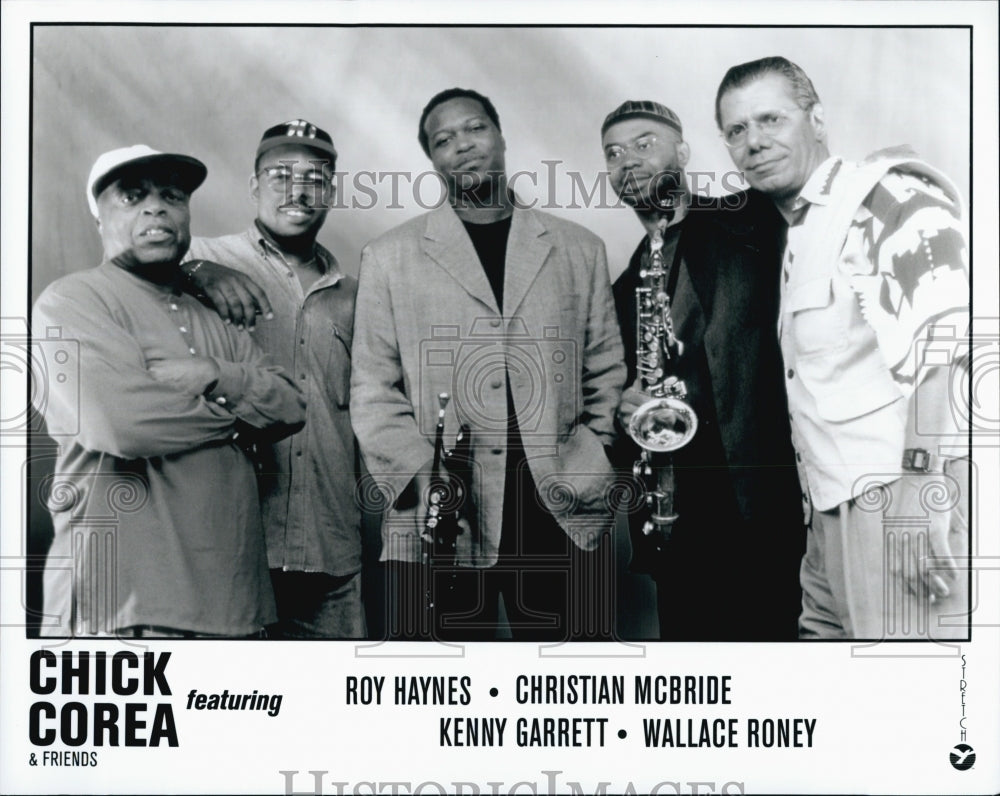 Press Photo Chick Corea &amp; friends, Roy Haynes, Christian McBride, Kenny Garrett - Historic Images