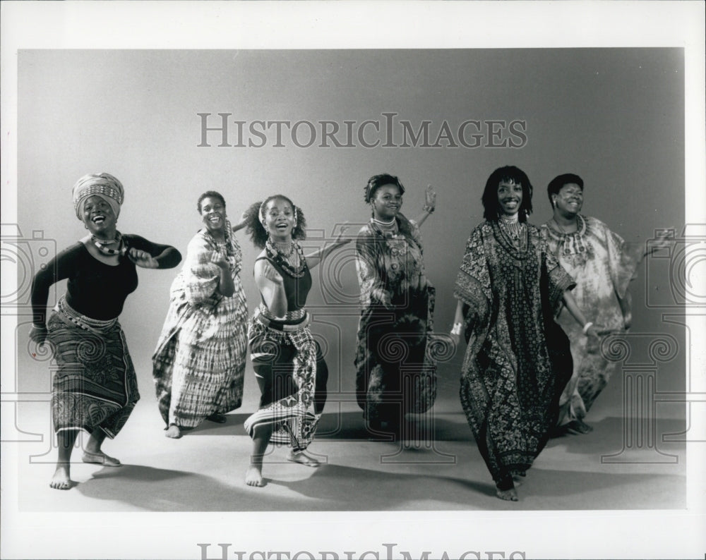 1991 Press Photo Thokoza African Group - Historic Images