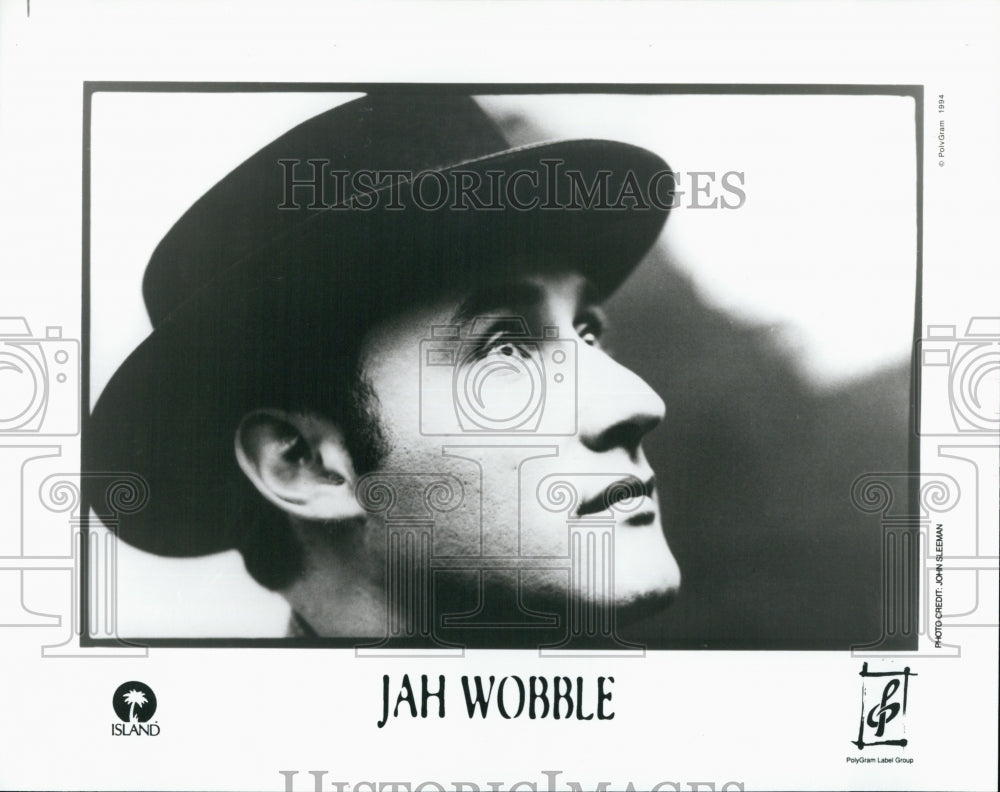 Press Photo Jah Wobble - Historic Images