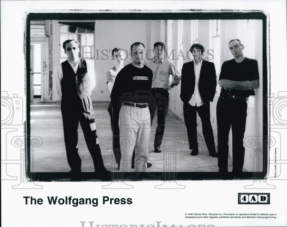 1994 Press Photo Popular Musician Band The Wolfgang Press - Historic Images