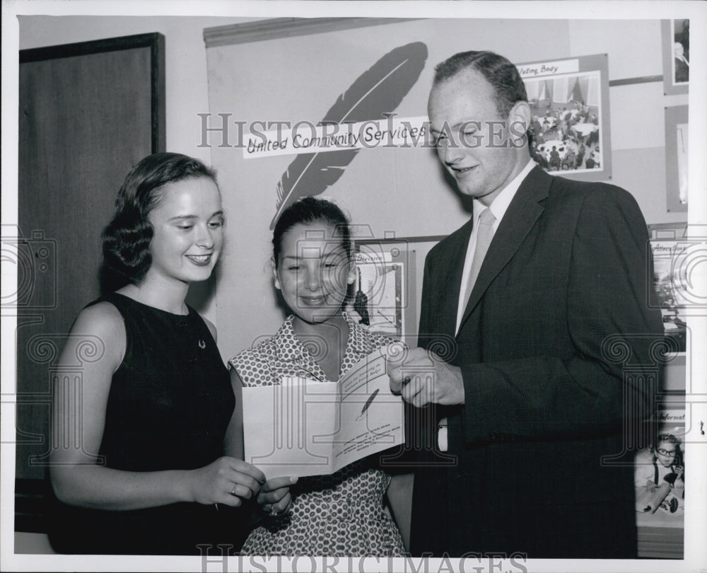 1957 Willard Callender & Roberta Milender Newton Medical Student - Historic Images