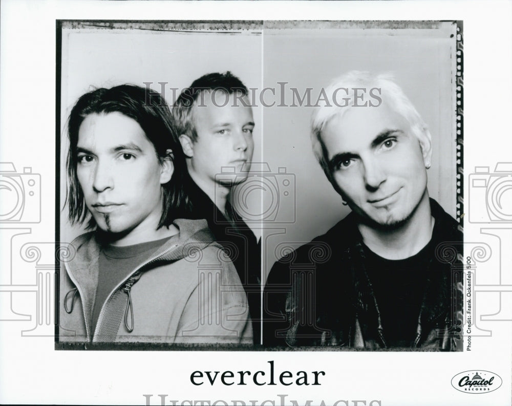 Press Photo Popular Musician Band Everclear - Historic Images