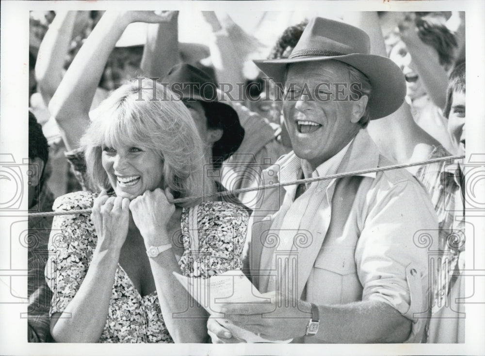 1986 Press Photo Linda Evans, American Actress - Historic Images