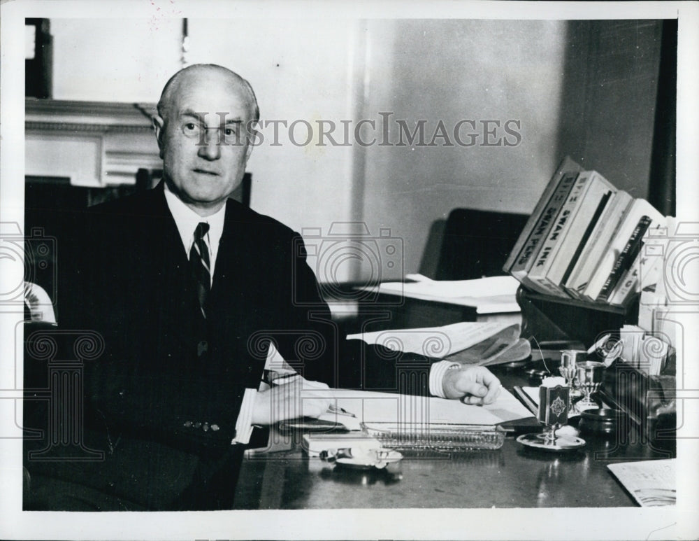 1944 Press Photo Sir Samuel Hoare British Air Minister - Historic Images