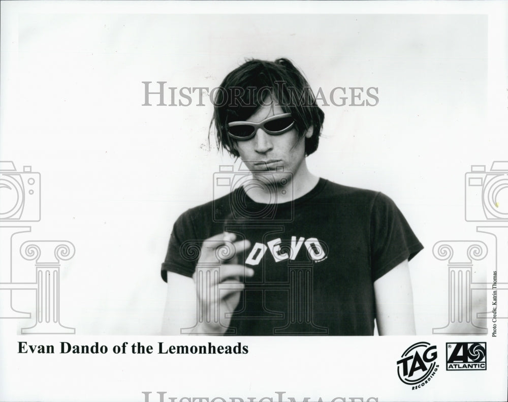 1996 Press Photo Band Member Evan Dando Of The Lemonheads - Historic Images