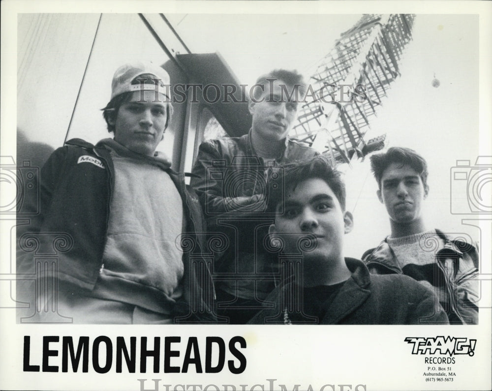 1990 Press Photo Popular Musician Band Lemonheads - Historic Images