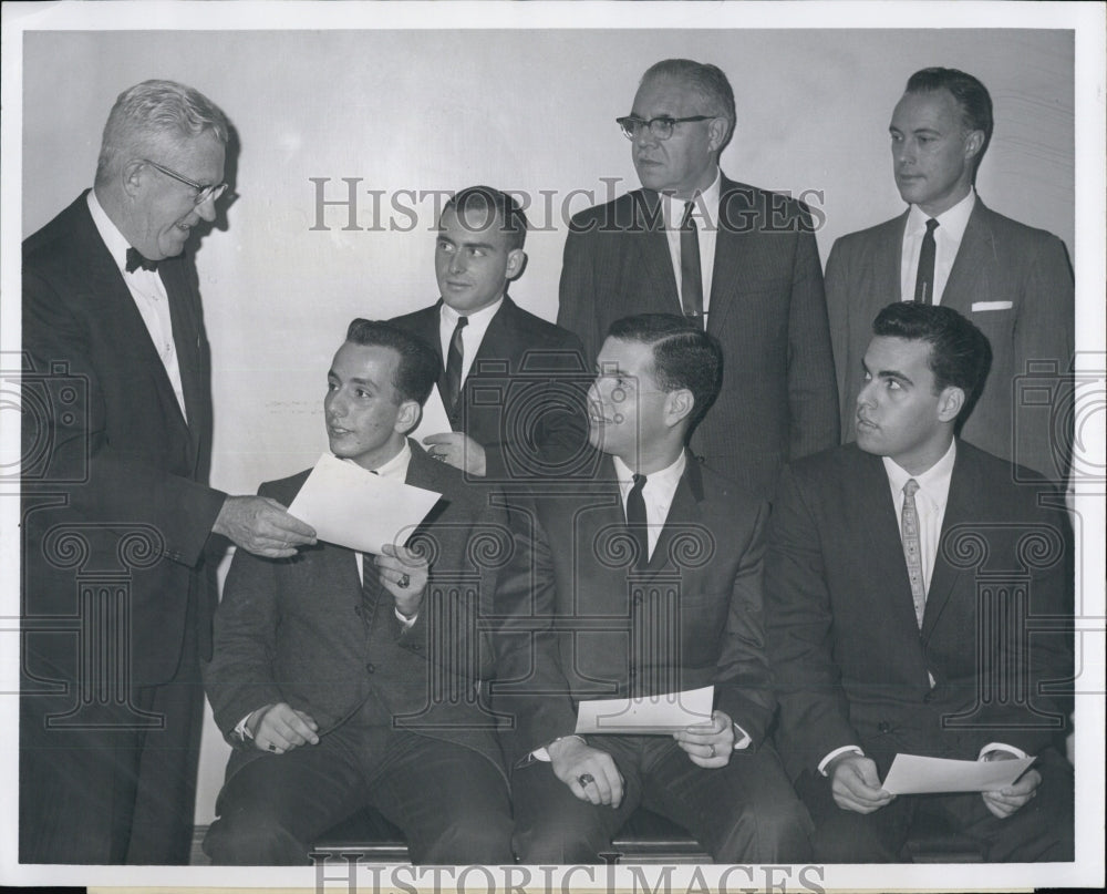 Press Photo Quigley, Puccia, Medford, Keagle, Raubenheimer, Pharmacy Trainees - Historic Images