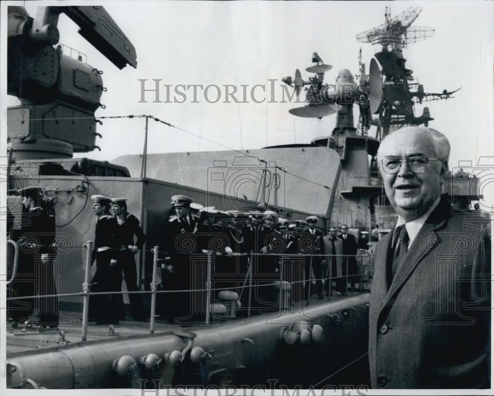 1975 Press Photo Anatoly Dobrynin Ambassador - Historic Images