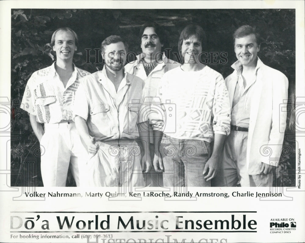 Press Photo Do'a World Music Ensemble,singers,entertainers - Historic Images