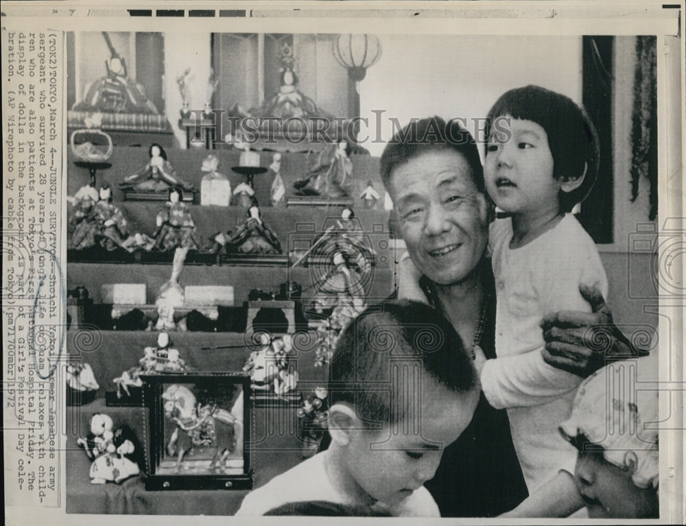 1972 Former Japanese Army Sgt Shoichi Uekoj Lived 28 Years in Jungle - Historic Images