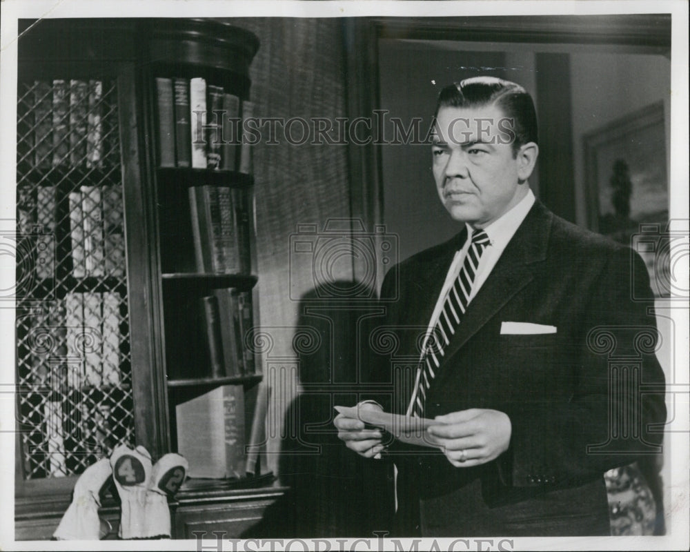 1955 Press Photo Marvin Miller play as Michael Anthony in &quot; The Millionaire&quot;. - Historic Images