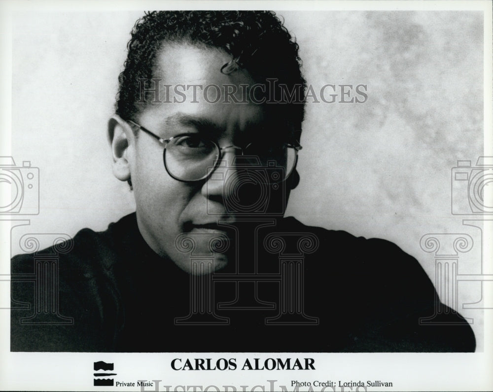 Press Photo Carlos Alomar American guitarist, composer and arranger. - Historic Images