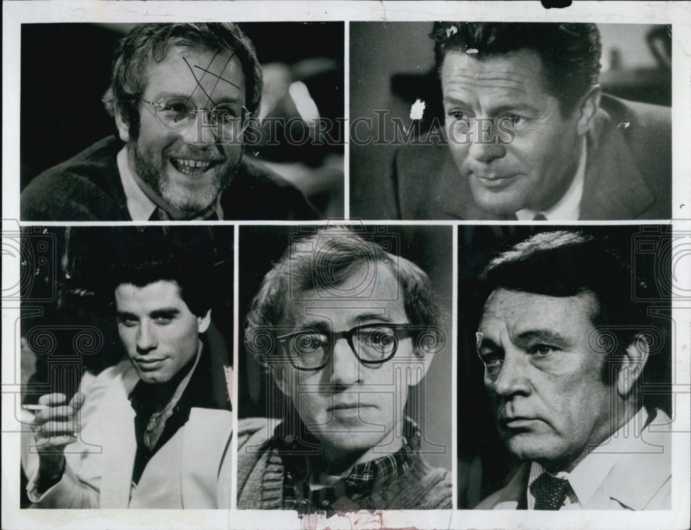 1978 Press Photo Nominees for Best Actor in 50th Annual Academy Awards. - Historic Images