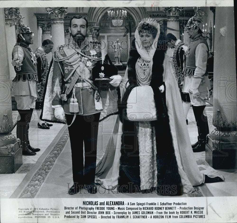 1972 Press Photo Janet Suzman as Empress in &quot;Nicholas and Alexander&quot;. - Historic Images