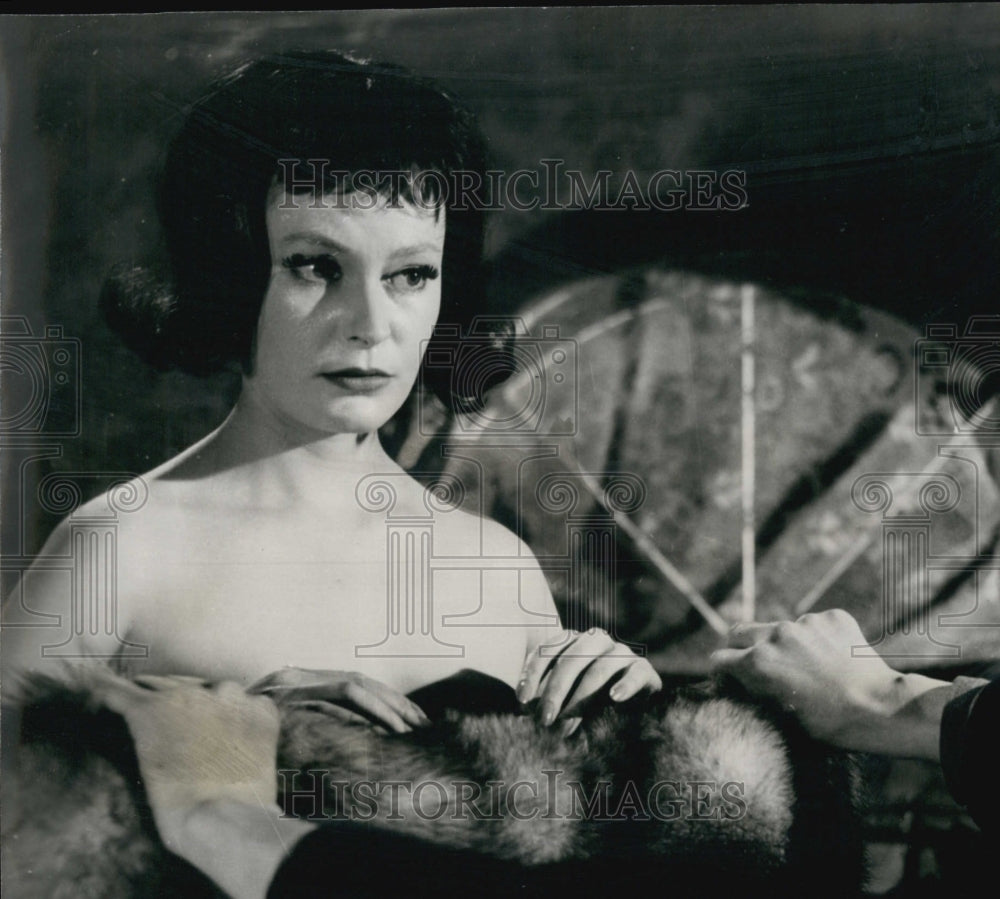 1962 Press Photo Swedish Actress Gio Petre Movie The Doll - Historic Images