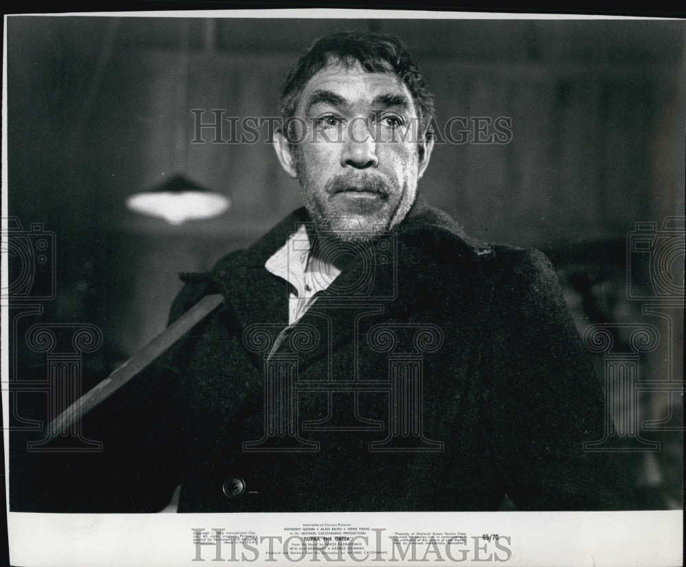 1965 Press Photo Anthony Quinn - Historic Images