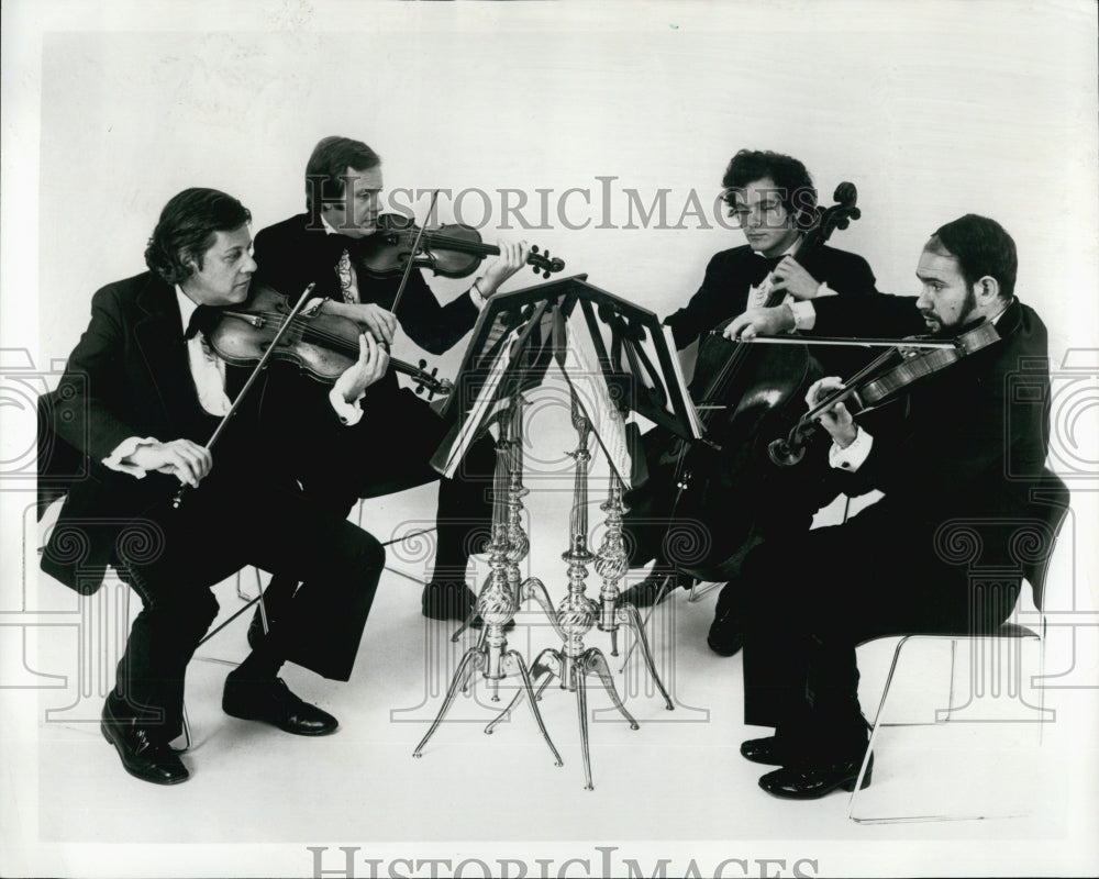 1975 Press Photo Juilliard String Quartet - Historic Images