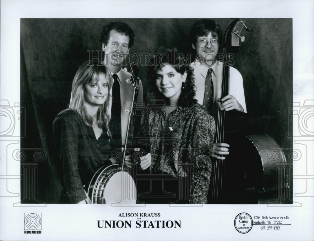 1991 Press Photo Alison Krauss And Union Station - Historic Images