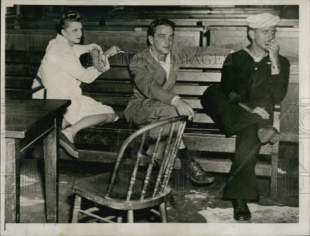 1947 Press Photo Frances Lennon Faces Charges - Historic Images