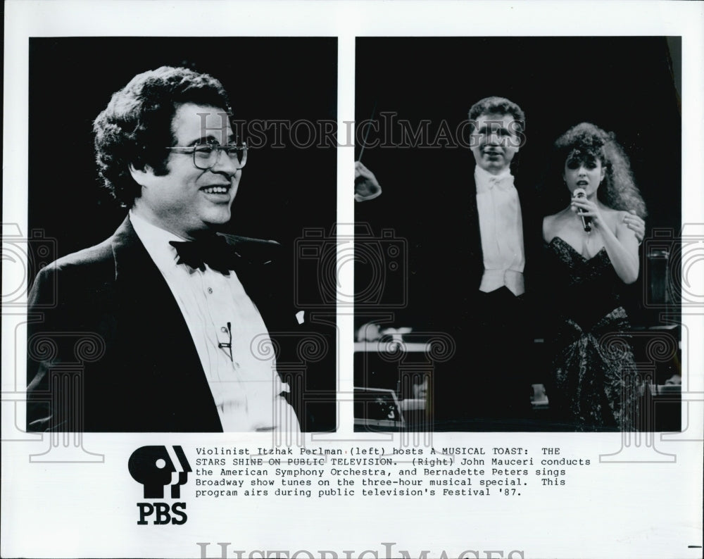 1987 Itzhak Perlman - Historic Images