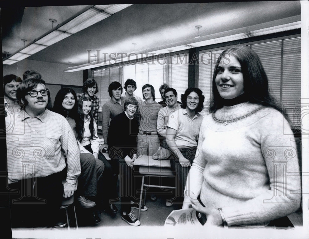 1971 Press Photo Youth Program - Historic Images