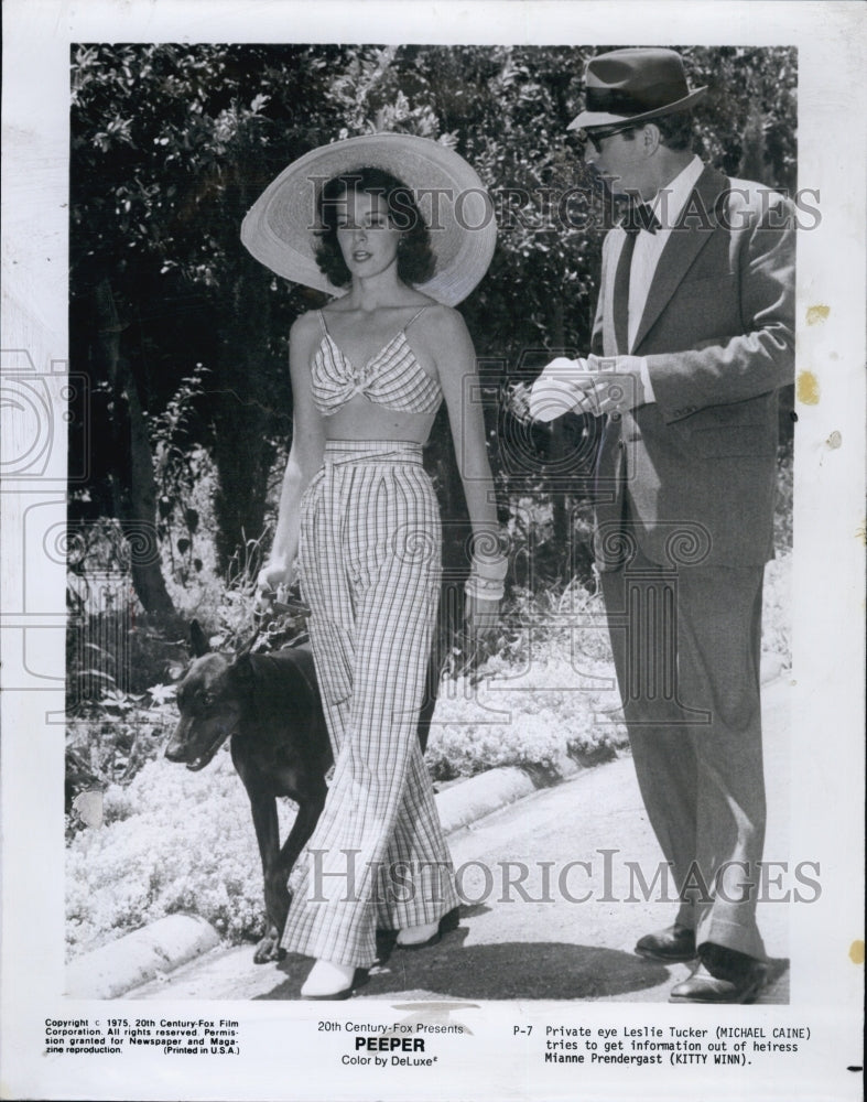 1975 Press Photo Actress Kitty Winn in &quot;Pepper&quot; - Historic Images