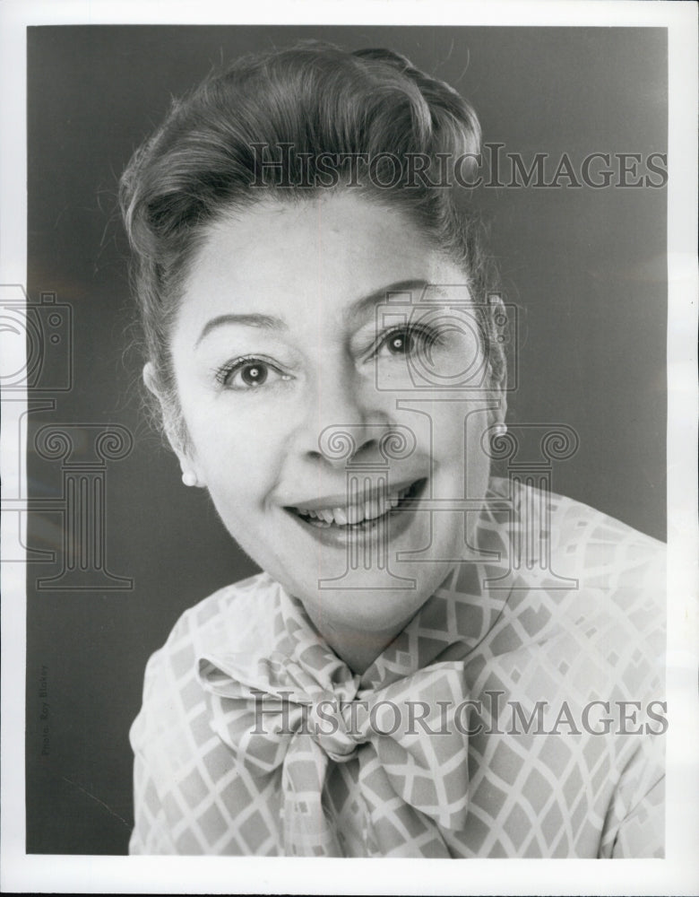 1978 Press Photo Marian Winters, American actress of stage, film, and television - Historic Images