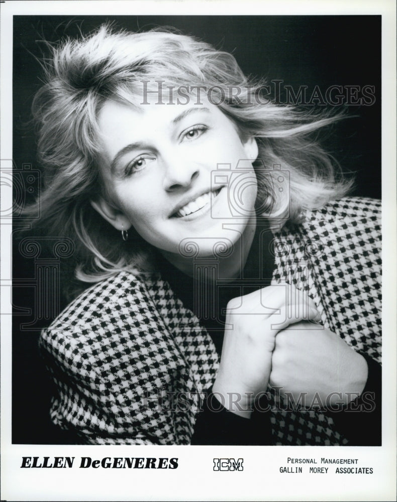 Ellen DeGeneres, Actress on "The Tonight Show"-Historic Images