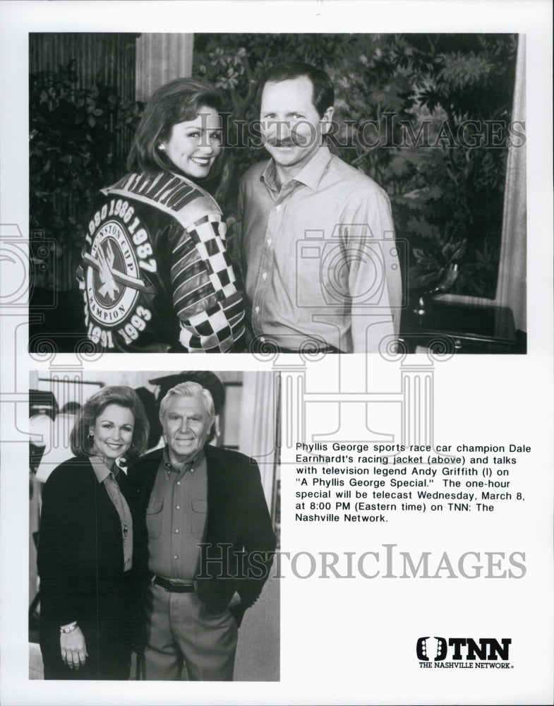 Phyllis George & Andy Griffith in "A Phyllis George Soecial"-Historic Images