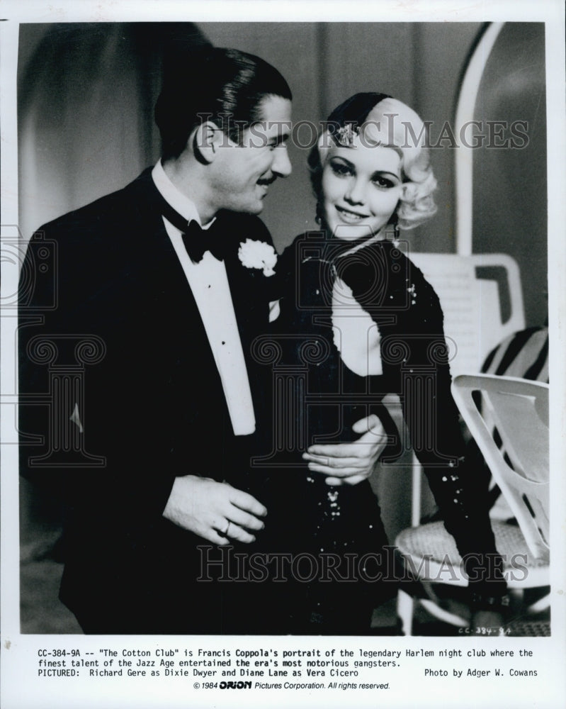 1984 Richard Gere and Diane Lane in "The Cotton Club"-Historic Images