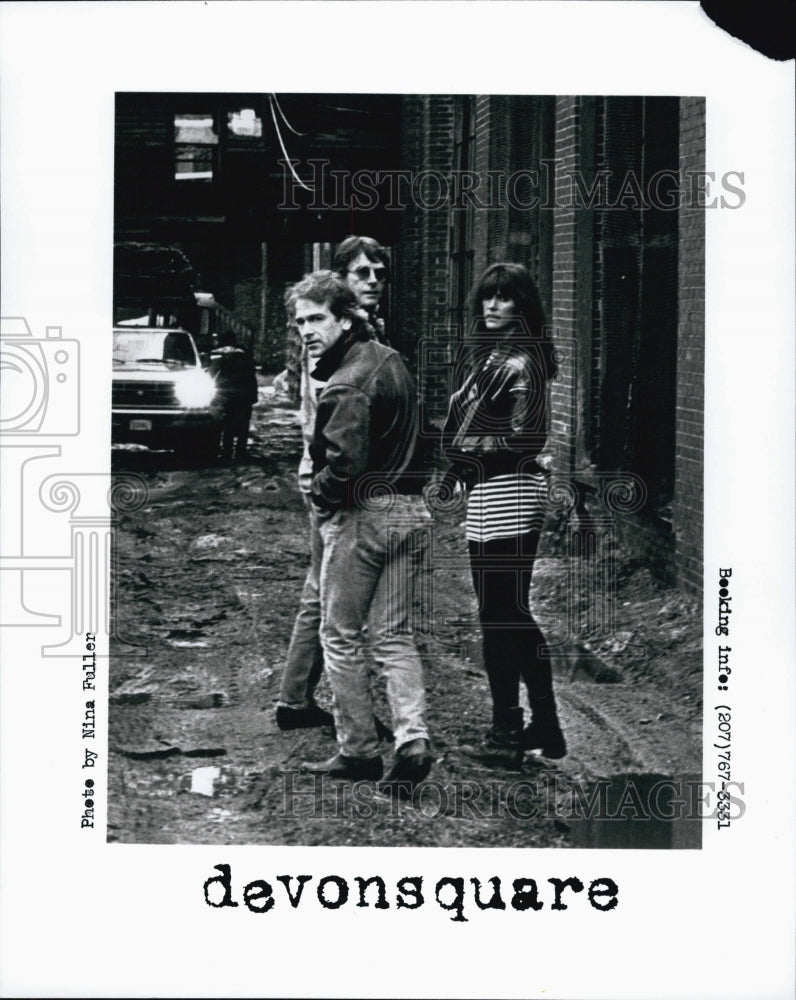 Press Photo Devon Square - Historic Images