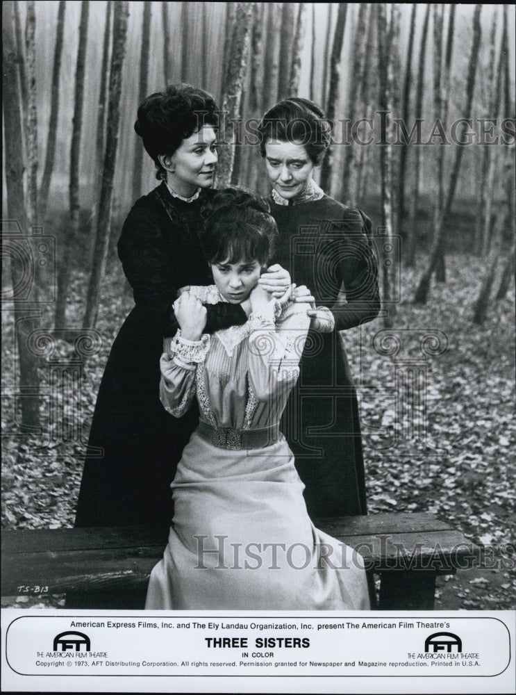 1973 Press Photo Three Sisters - Historic Images