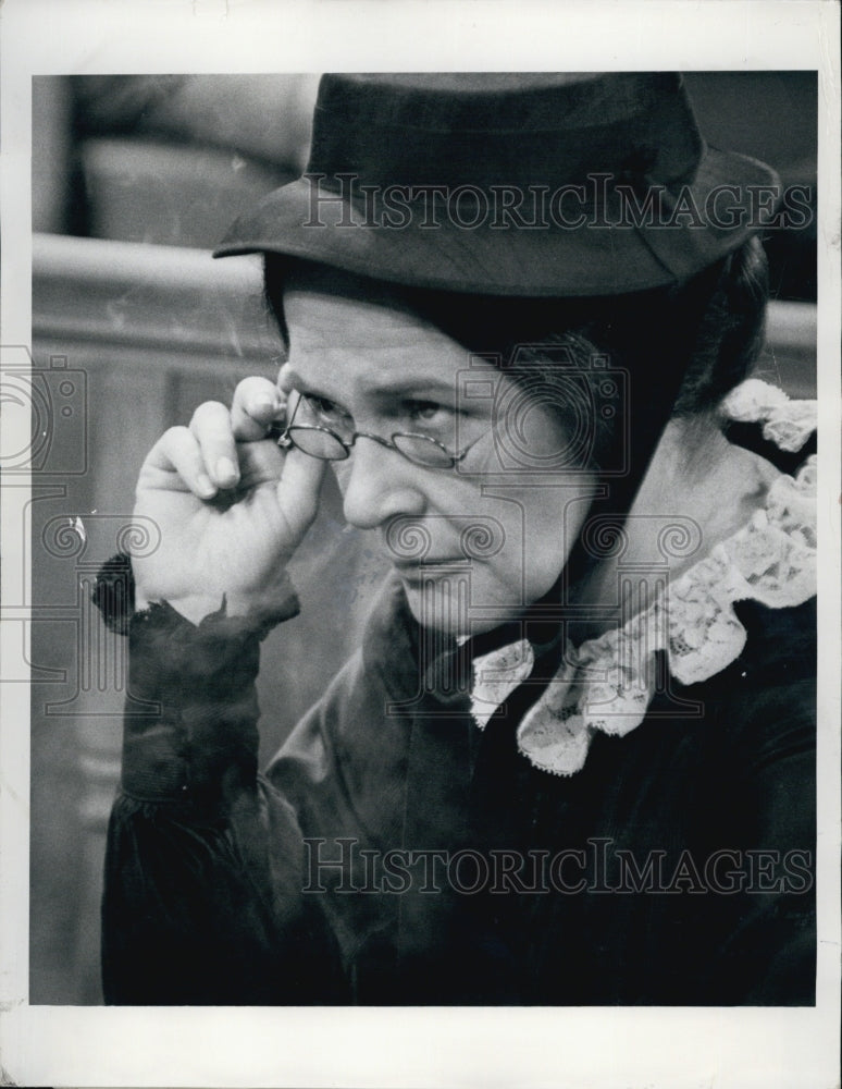 1971 Coleen Dewhurst "You are There: The Trial of Susan B. Anthony"-Historic Images