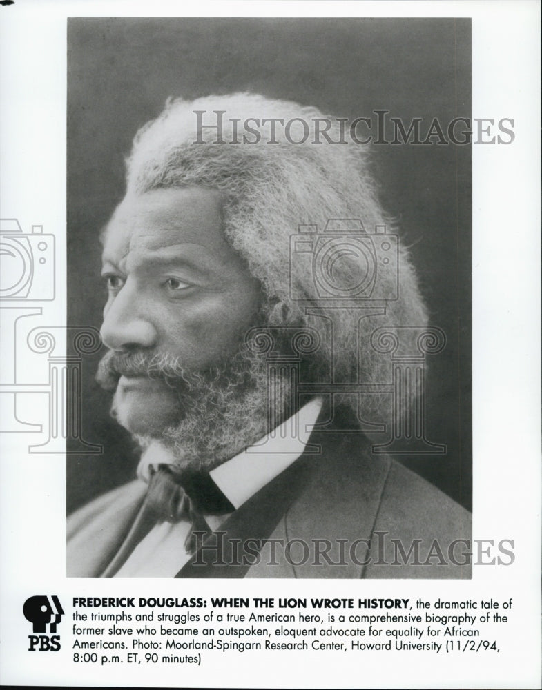 1994 Frederick Douglass: When The Lion Wrote History-Historic Images